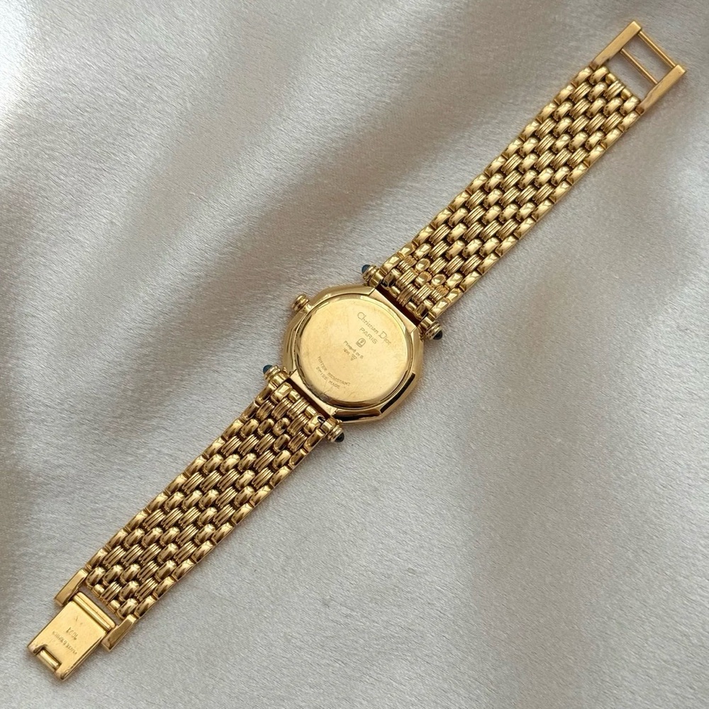 AUTHENTIC VINTAGE DIOR GOLD WATCH - Picture 4 of 5